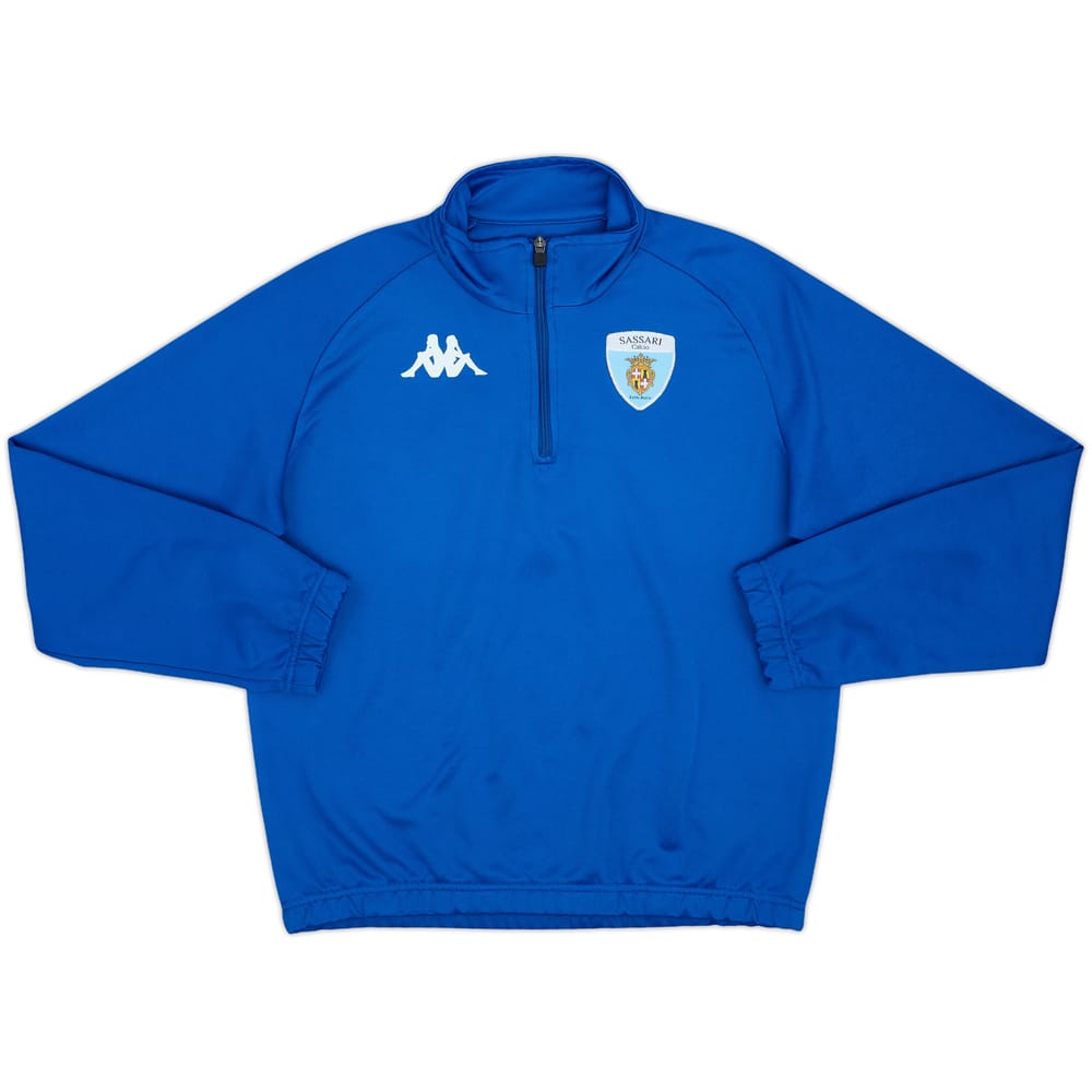 2022-23 Sassari Kappa 1/4 Zip Track Jacket - 10/10 - (M)