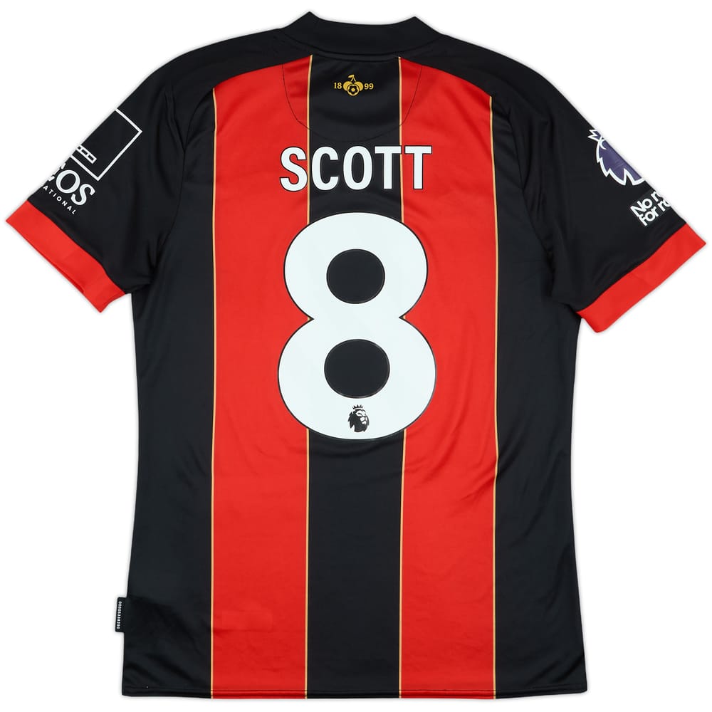 2024-25 Bournemouth Match Issue Home Shirt Scott #8