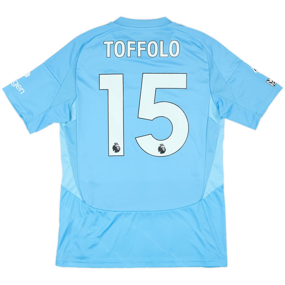 2024-25 Nottingham Forest Match Issue Third Shirt Toffolo #15