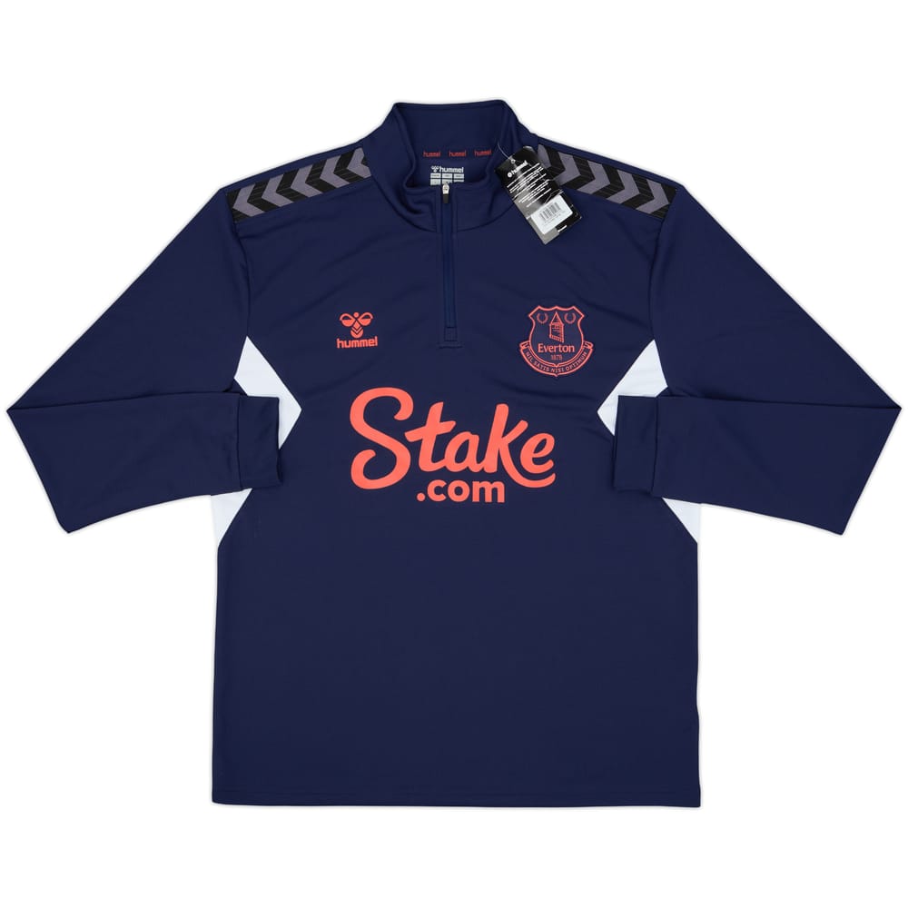 2023-24 Everton Hummel 1/4 Zip Drill Top (L)