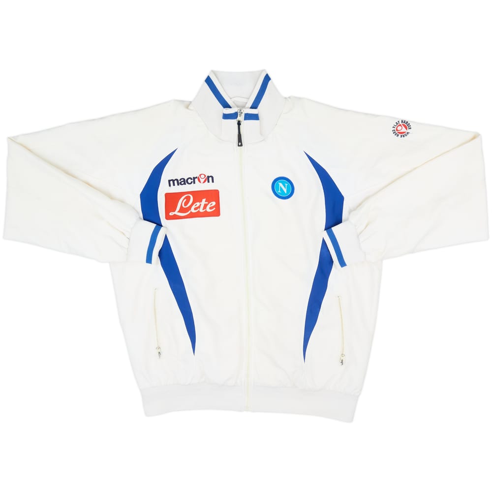 2009-10 Napoli Macron Track Jacket - 7/10 - (L)
