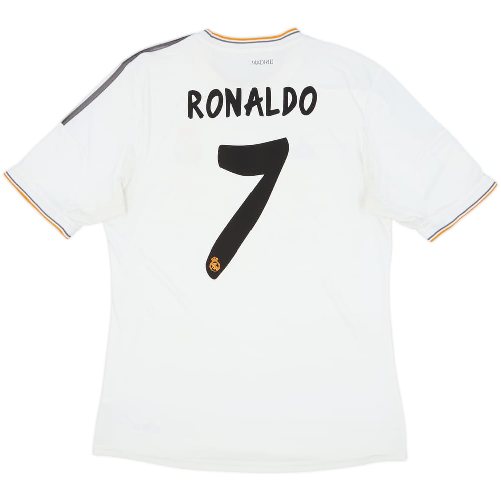 2013-14 Real Madrid Home Shirt Ronaldo #7 - 5/10 - (L)