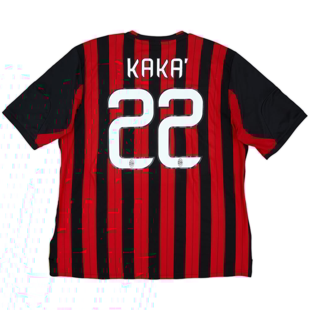 2013-14 AC Milan Home Shirt Kaka #22 - 8/10 - (XL)