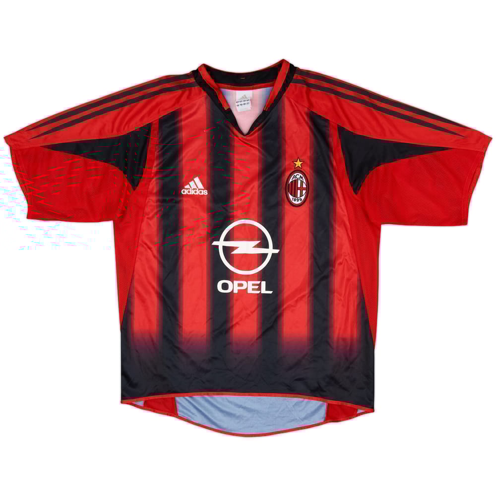 2004-05 AC Milan Home Shirt - 8/10 - (M)