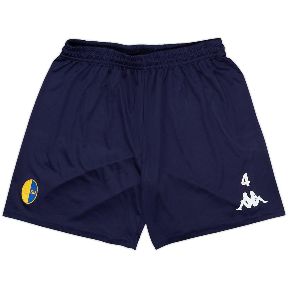 2019-20 Modena Player Issue Away Shorts #4 - 9/10 - (M)