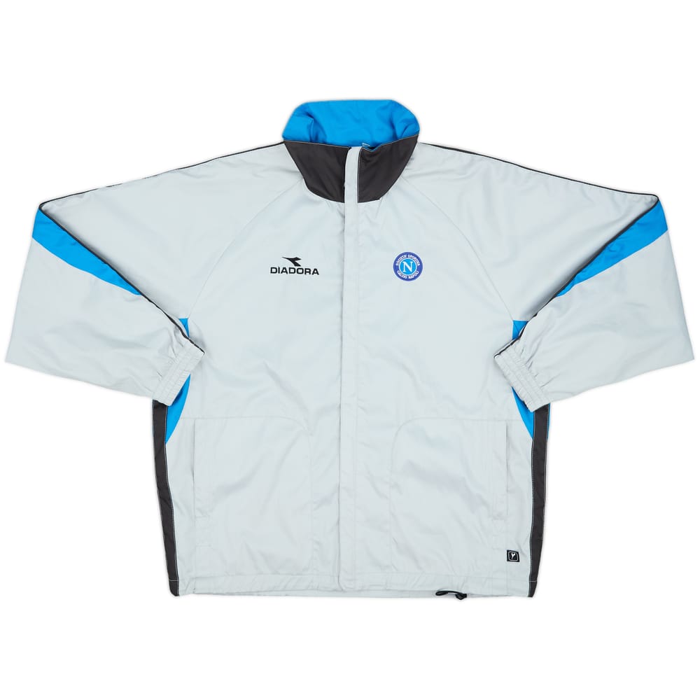 2002-03 Napoli Diadora Track Jacket - 8/10 - (M)