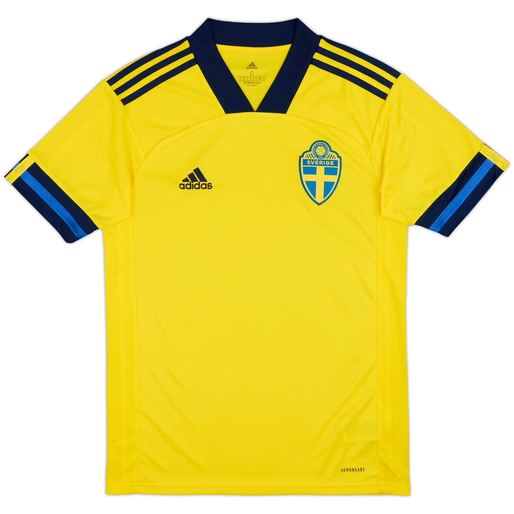 2020-21 Sweden Home Shirt - 10/10 - (S)