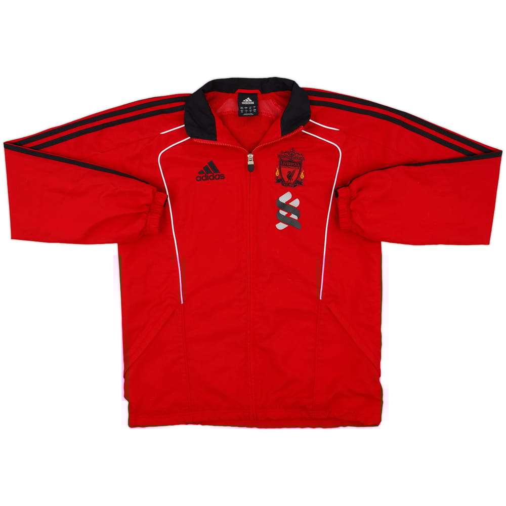 2010-11 Liverpool adidas Track Jacket - 10/10 - (S)