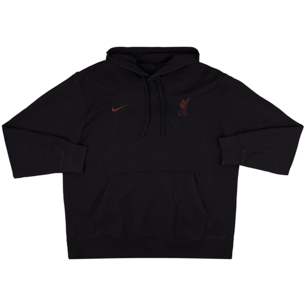2022-23 Liverpool Nike Hooded Sweat Top - 8/10 - (L)