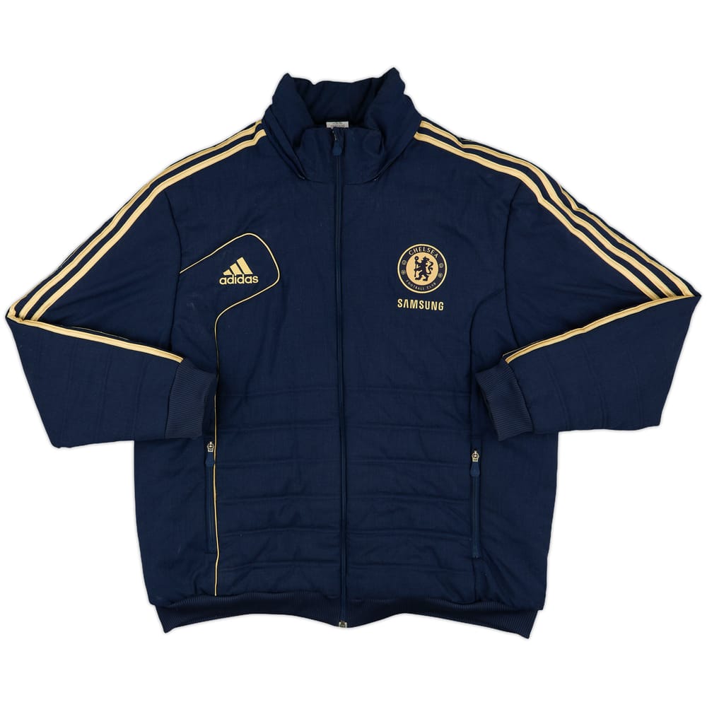 2012-13 Chelsea adidas Padded Bench Coat - 7/10 - (XL)