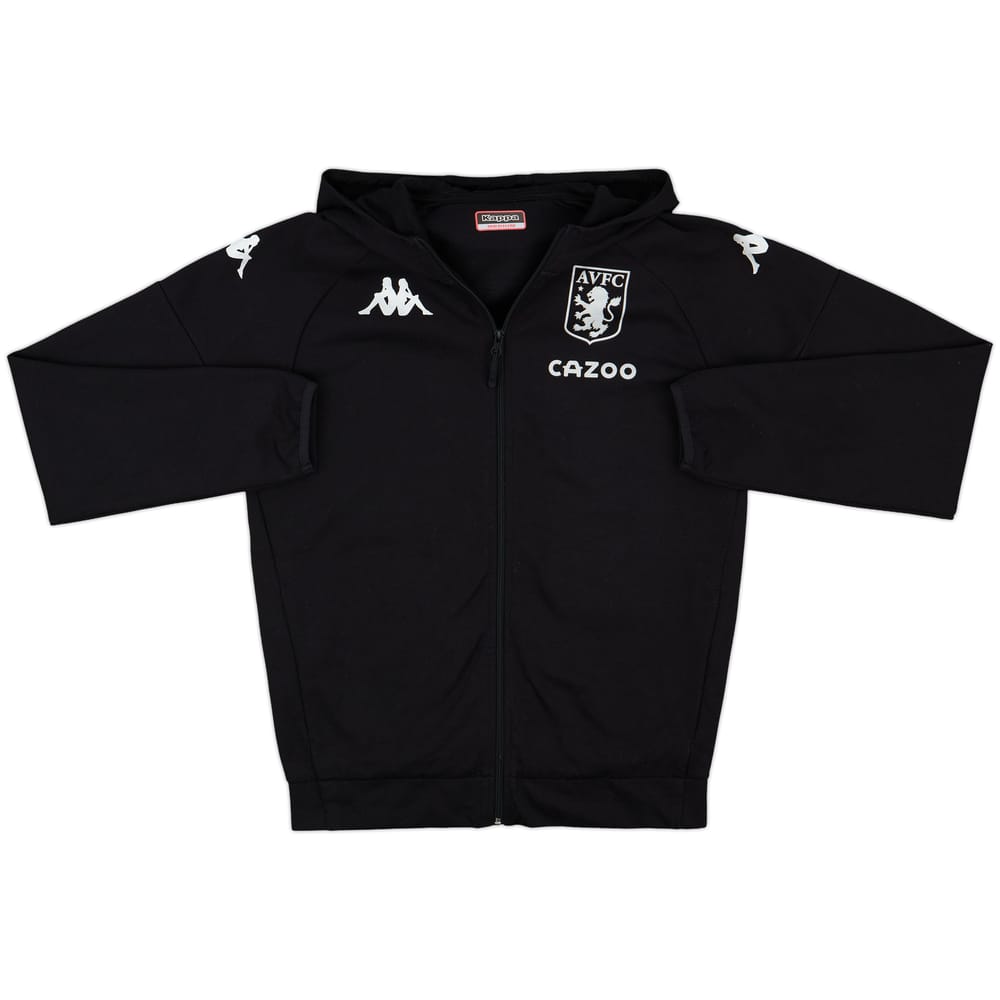 2019-20 Aston Villa Kappa Hooded Track Jacket - 8/10 - (M)