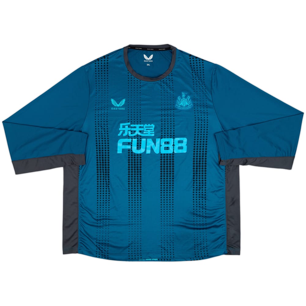 2022-23 Newcastle Castore Training L/S Shirt - 9/10 - (3XL)