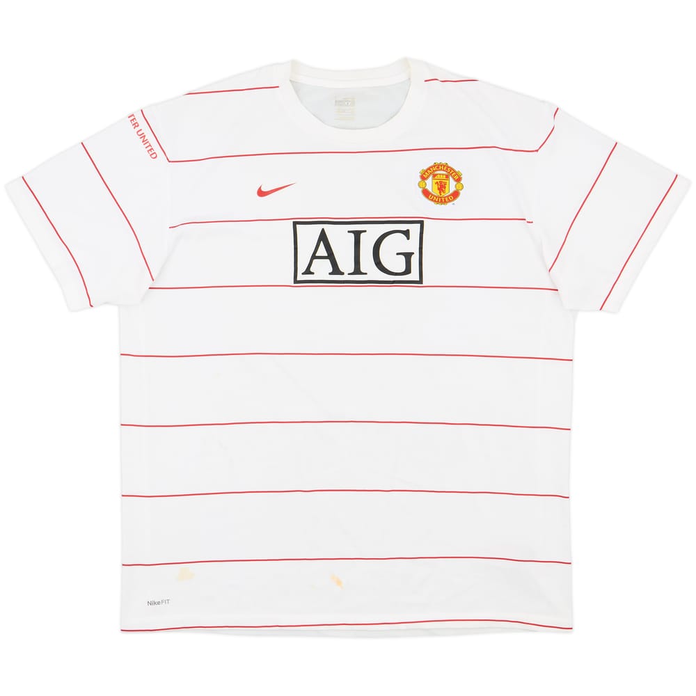 2008-09 Manchester United Nike Training Shirt - 6/10 - (XXL)