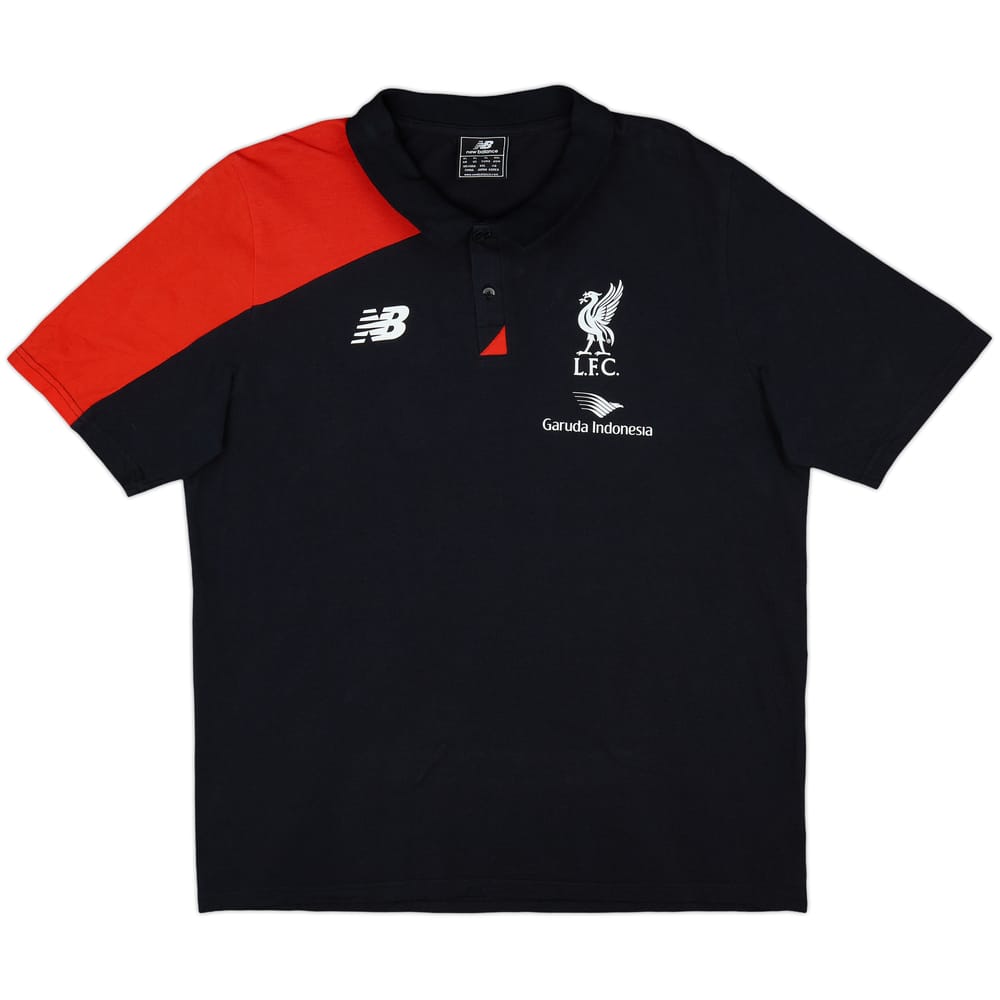 2015-16 Liverpool New Balance Polo Shirt - 6/10 - (XL)