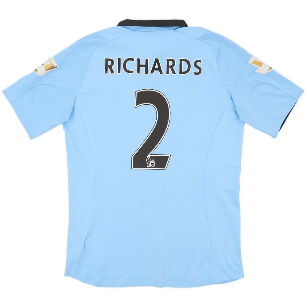 2012-13 Manchester City Home Shirt Richards #2 - 5/10 - (M)