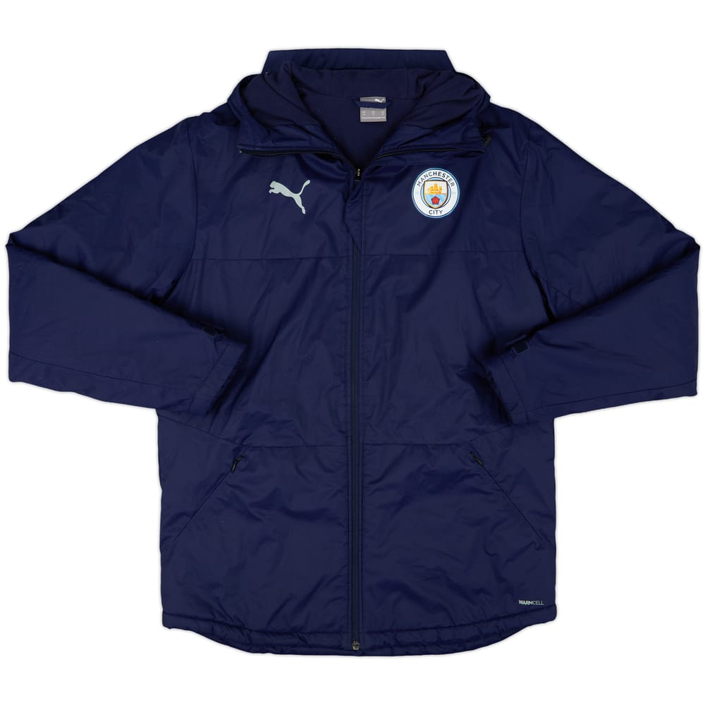 2021-22 Manchester City Puma Padded Bench Coat - 8/10 - (M)