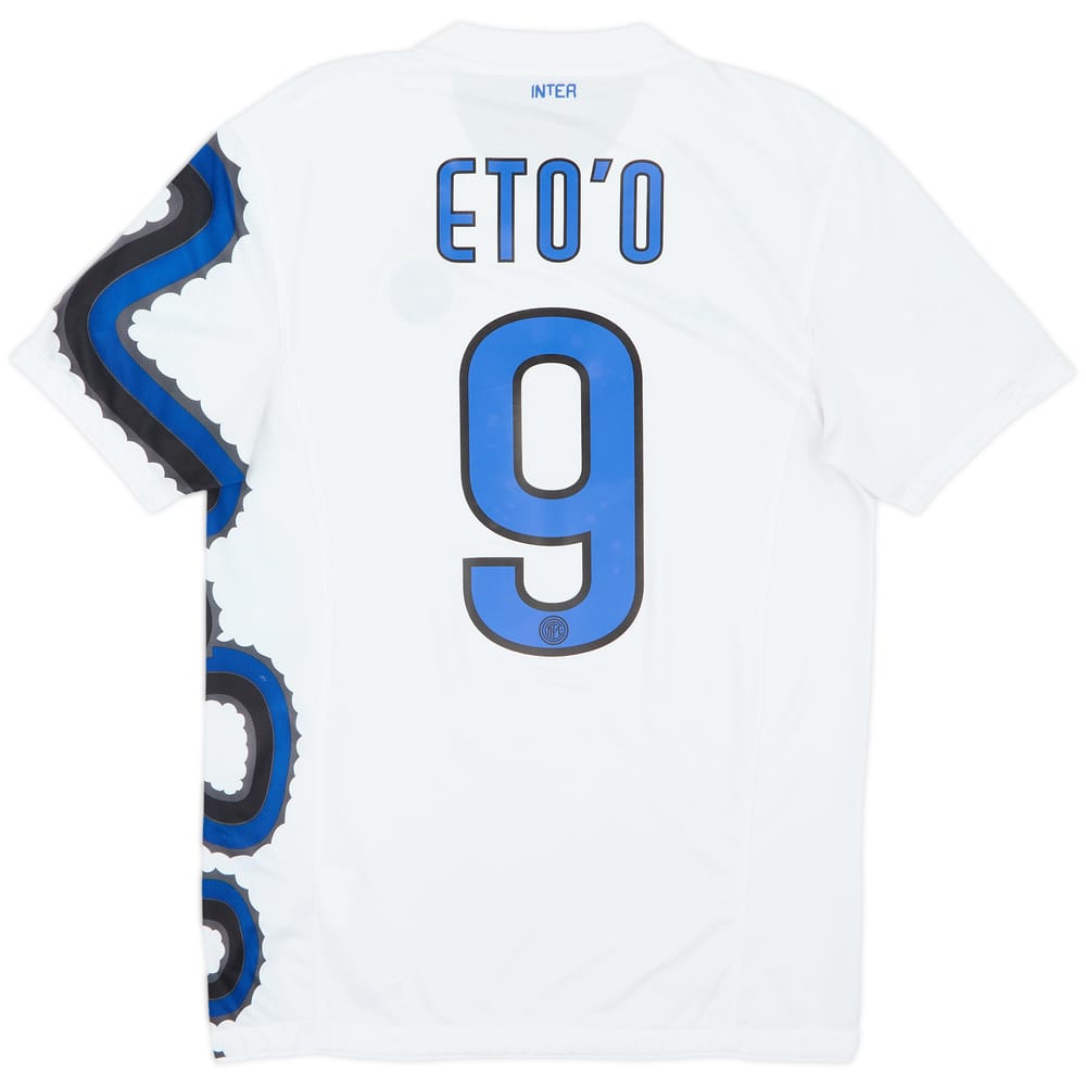 2010-11 Inter Milan Away Shirt Eto'o #9 - 8/10 - (S)