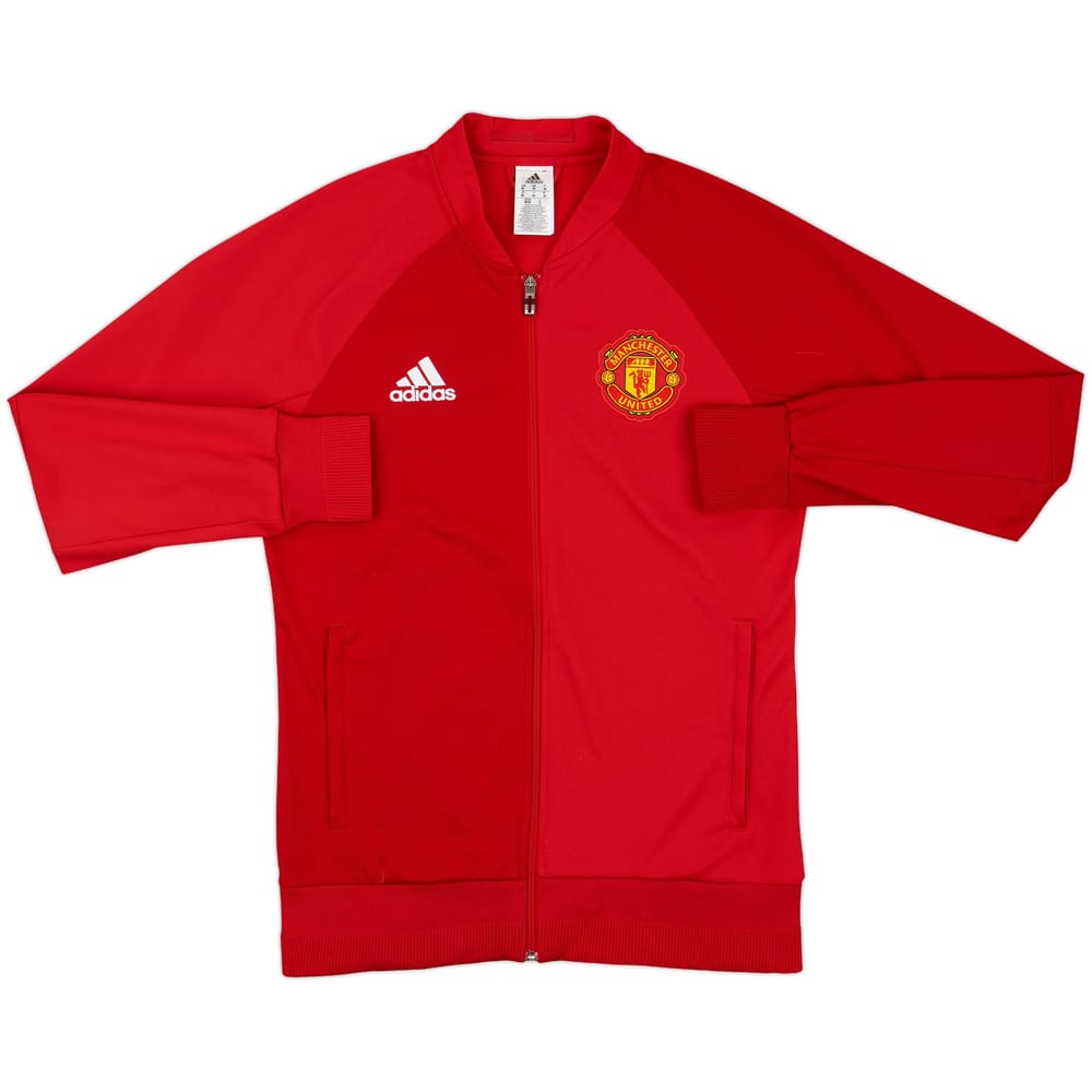 2016-17 Manchester United adidas Track Jacket - 8/10 - (M)