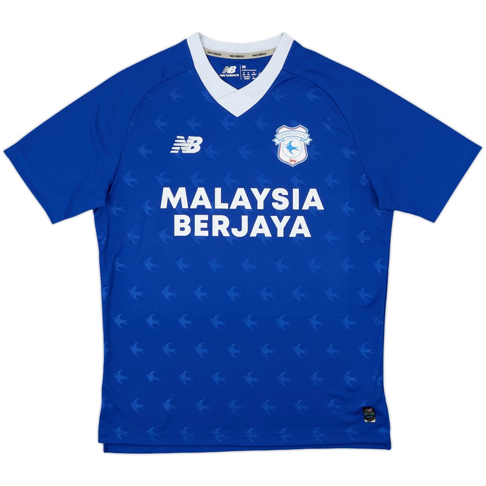 2022-23 Cardiff City Home Shirt - 8/10 - (M)