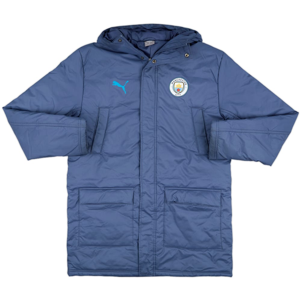 2024-25 Manchester City Puma Padded Bench Coat - 7/10 - (M)