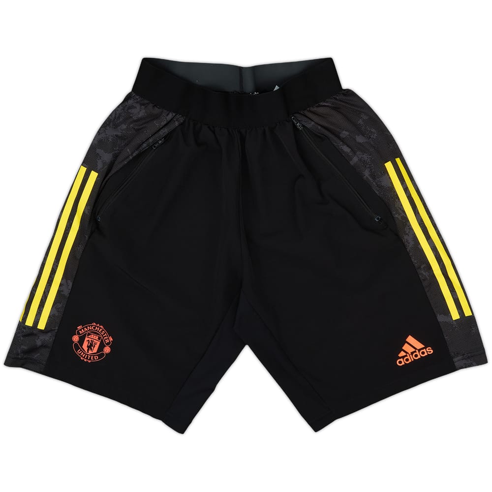 2020-21 Manchester United adidas Training Shorts - 10/10 - (M)