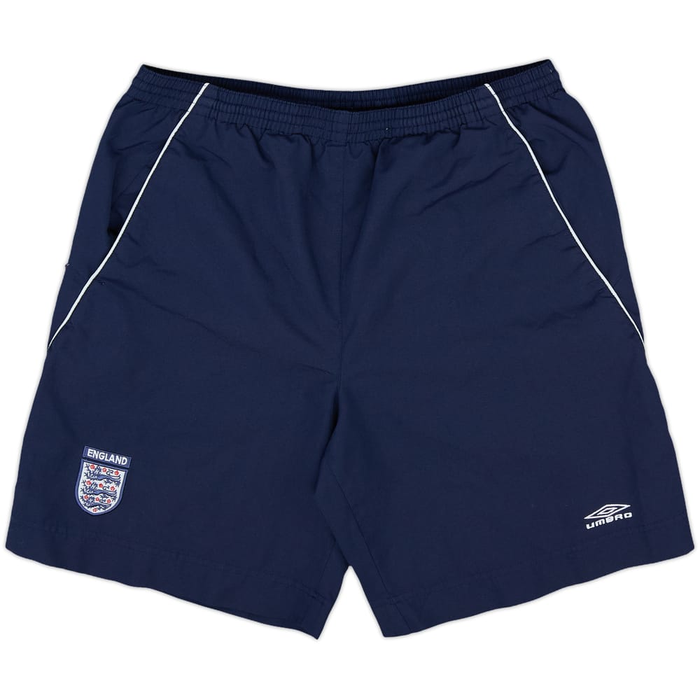 2004-05 England Umbro Training Shorts - 9/10 - (M)