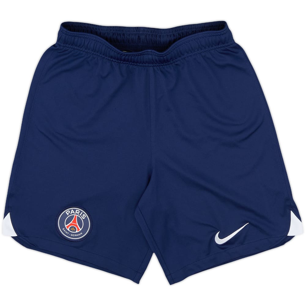 2022-23 Paris Saint-Germain Home Shorts - 8/10 - (S)