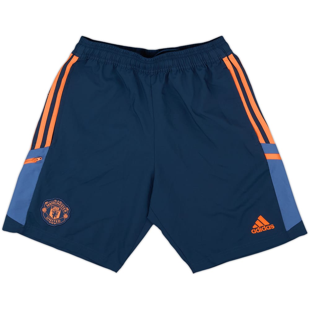 2022-23 Manchester United adidas Training Shorts - 9/10 - (S)