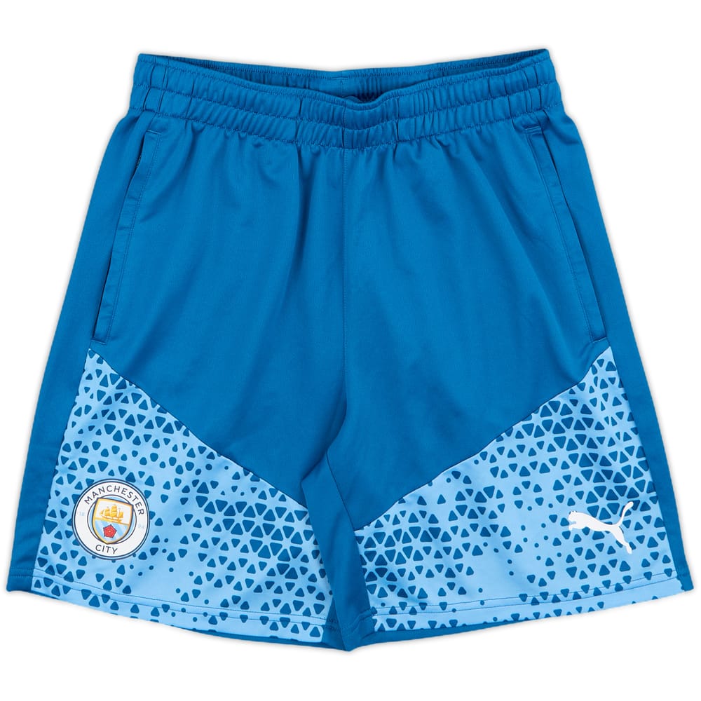 2023-24 Manchester City Puma Training Shorts - 10/10 - (M)