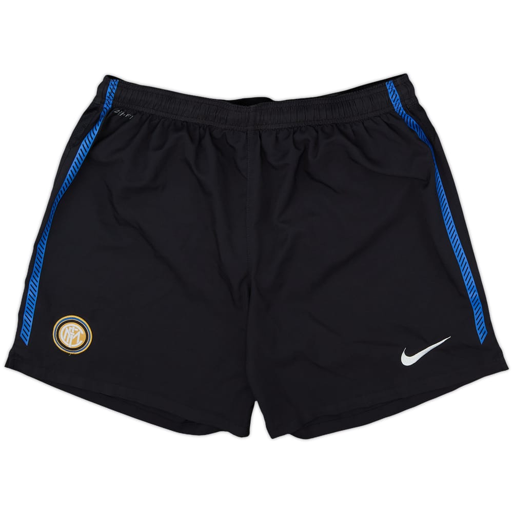 2011-12 Inter Milan Home Shorts - 9/10 - (M)