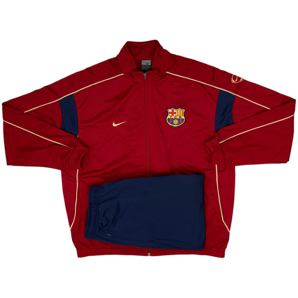 2002-03 Barcelona Nike Tracksuit - 8/10 - (XL)