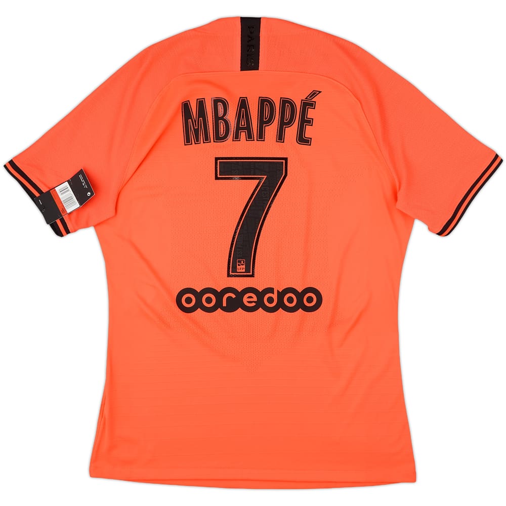 2019-20 Paris Saint-Germain x Air Jordan Player Issue Vaporknit Away Shirt Mbappe #7 (L)