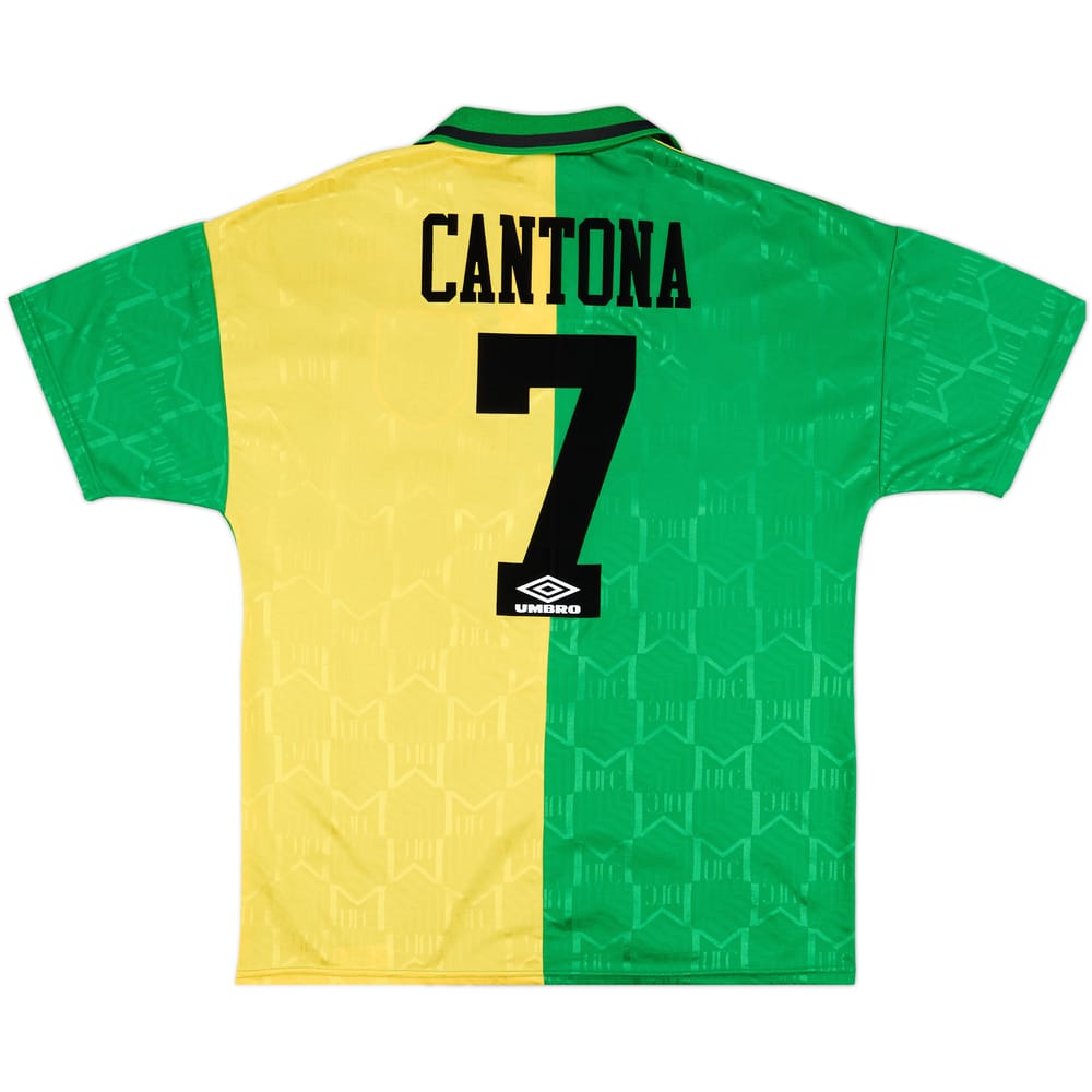 1992-94 Manchester United Third Shirt Cantona #7 - 10/10 - (L)
