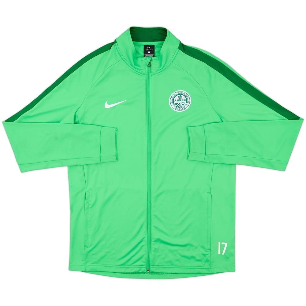 2018-19 Tai Po Nike Player Issue Track Jacket #17 - 9/10 - (L)