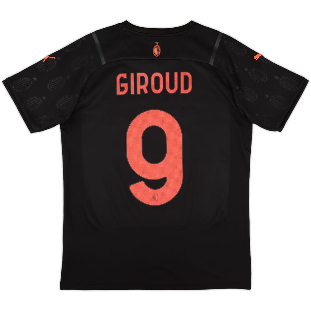 2021-22 AC Milan Third Shirt Giroud #9 - 10/10 - (M)