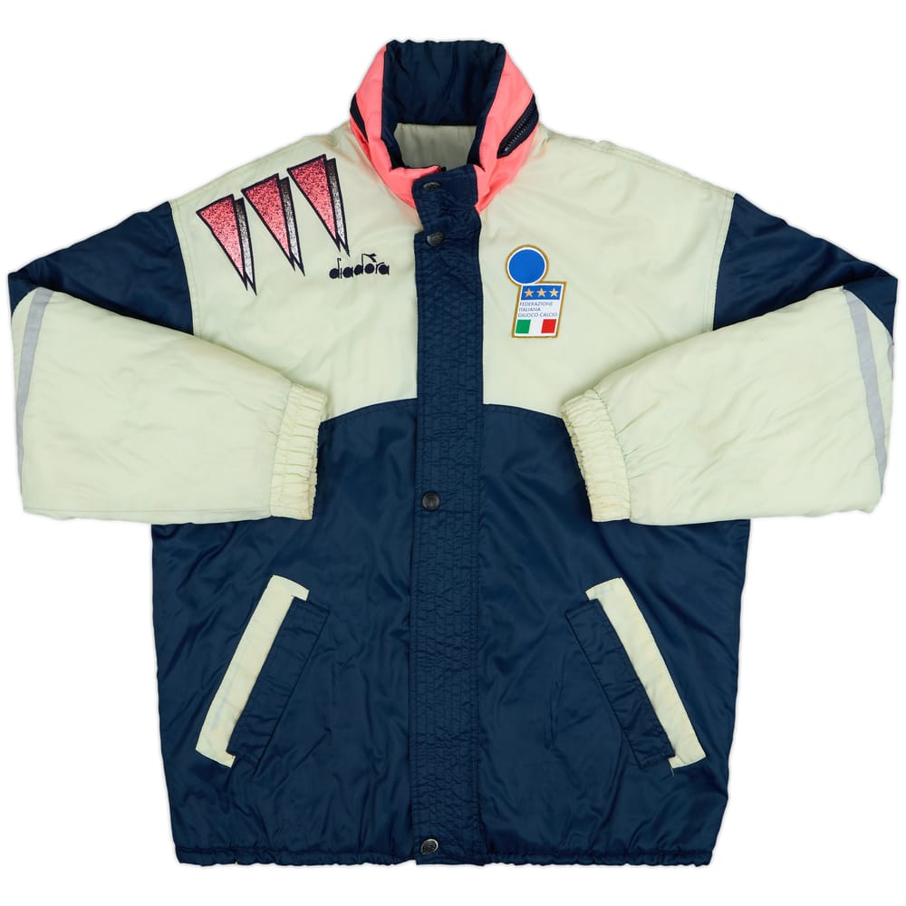 1992-94 Italy Diadora Padded Bench Coat - 6/10 - (XL)