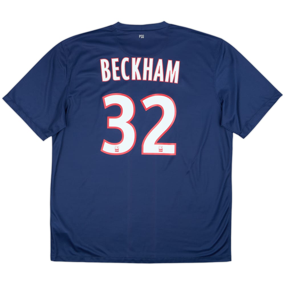 2012-13 Paris Saint-Germain Home Shirt Beckham #32 (XL)