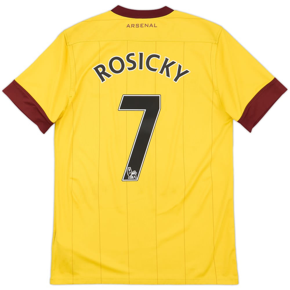 2010-13 Arsenal Away Shirt Rosicky #7 - 7/10 - (S)