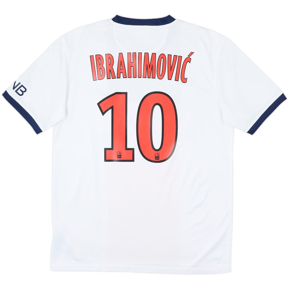 2013-14 Paris Saint-Germain Away Shirt Ibrahimovic #10 - 9/10 - (M)