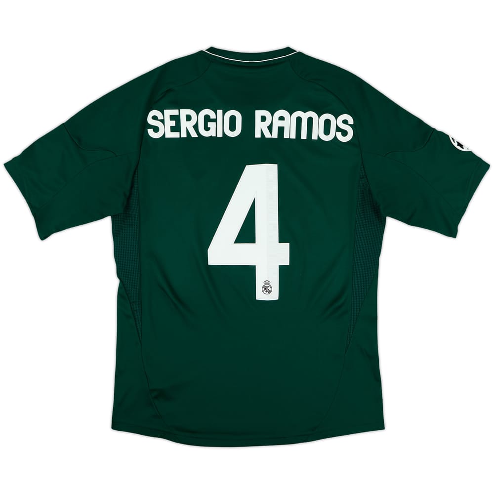 2012-13 Real Madrid CL Third Shirt Sergio Ramos #4 - 8/10 - (M)