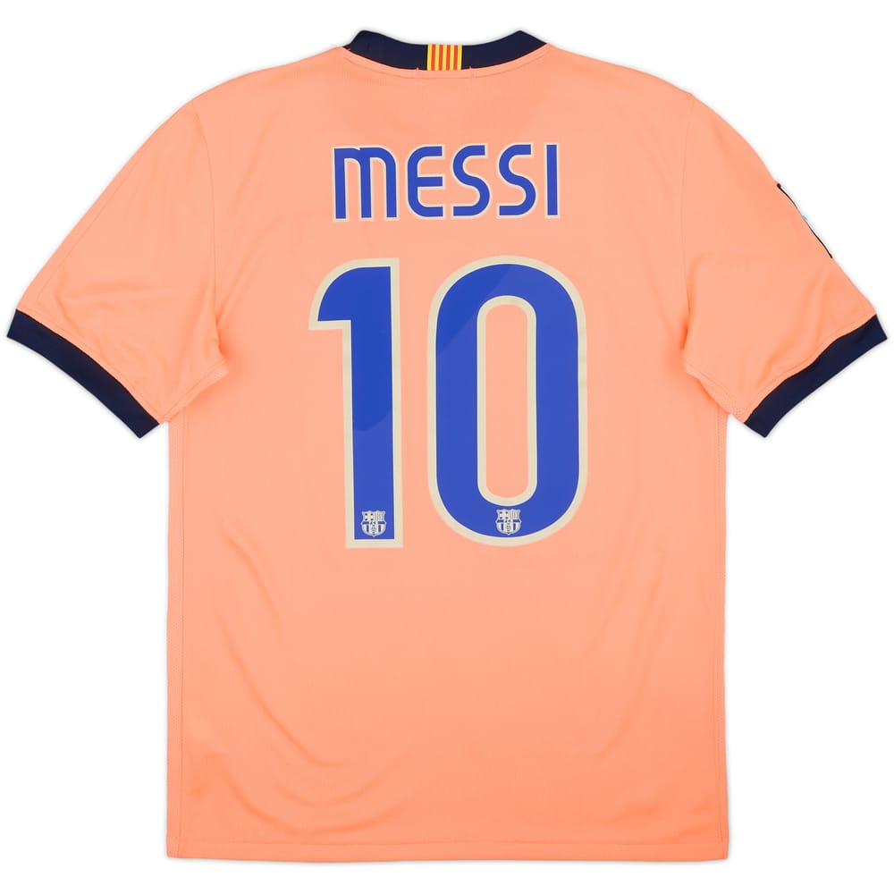 2009-10 Barcelona Away Shirt Messi #10 - 10/10 - (S)