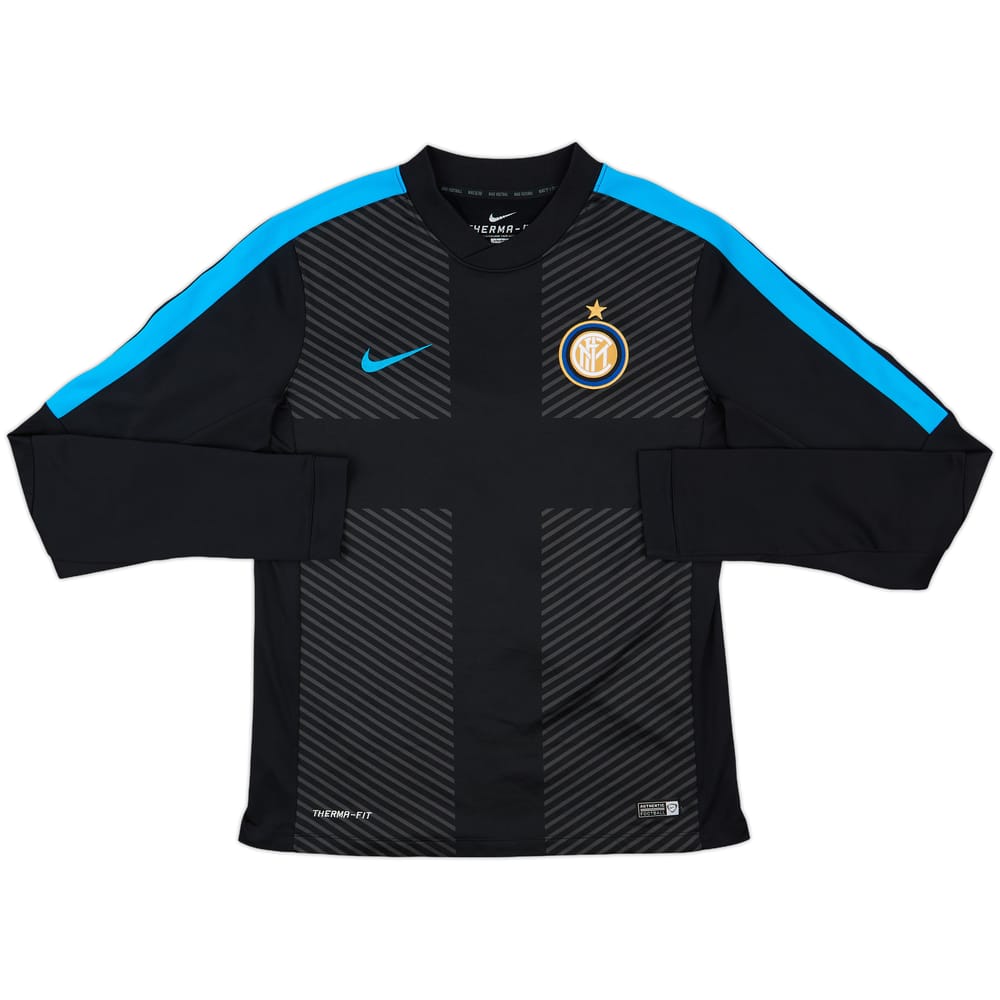 2014-15 Inter Milan Nike Sweat Top - 8/10 - (M)