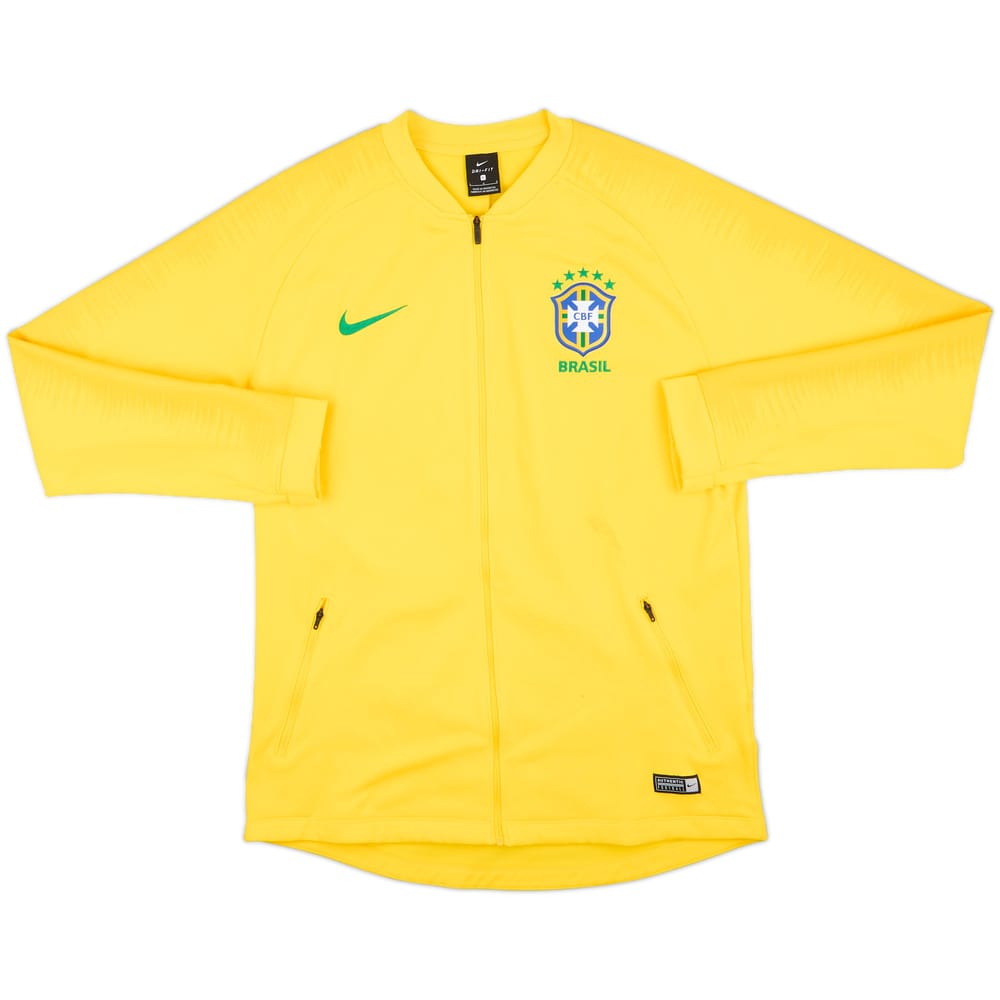 2018-19 Brazil Nike Track Jacket - 6/10 - (L)