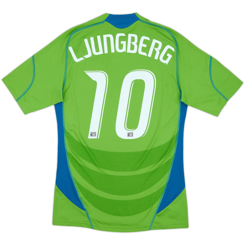 Camiseta de local de los Seattle Sounders 2009-10 Ljungberg #10 - 8/10 - (S)