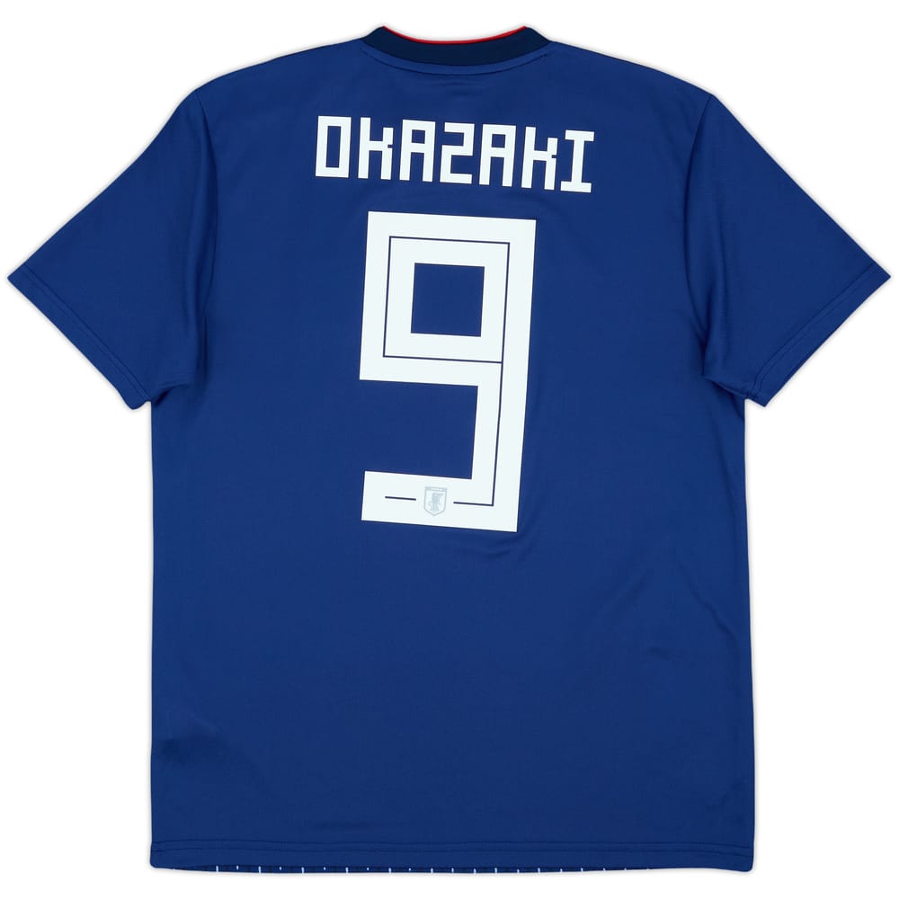 2018-19 Japan Home Shirt Okazaki #9 - 9/10 - (L)