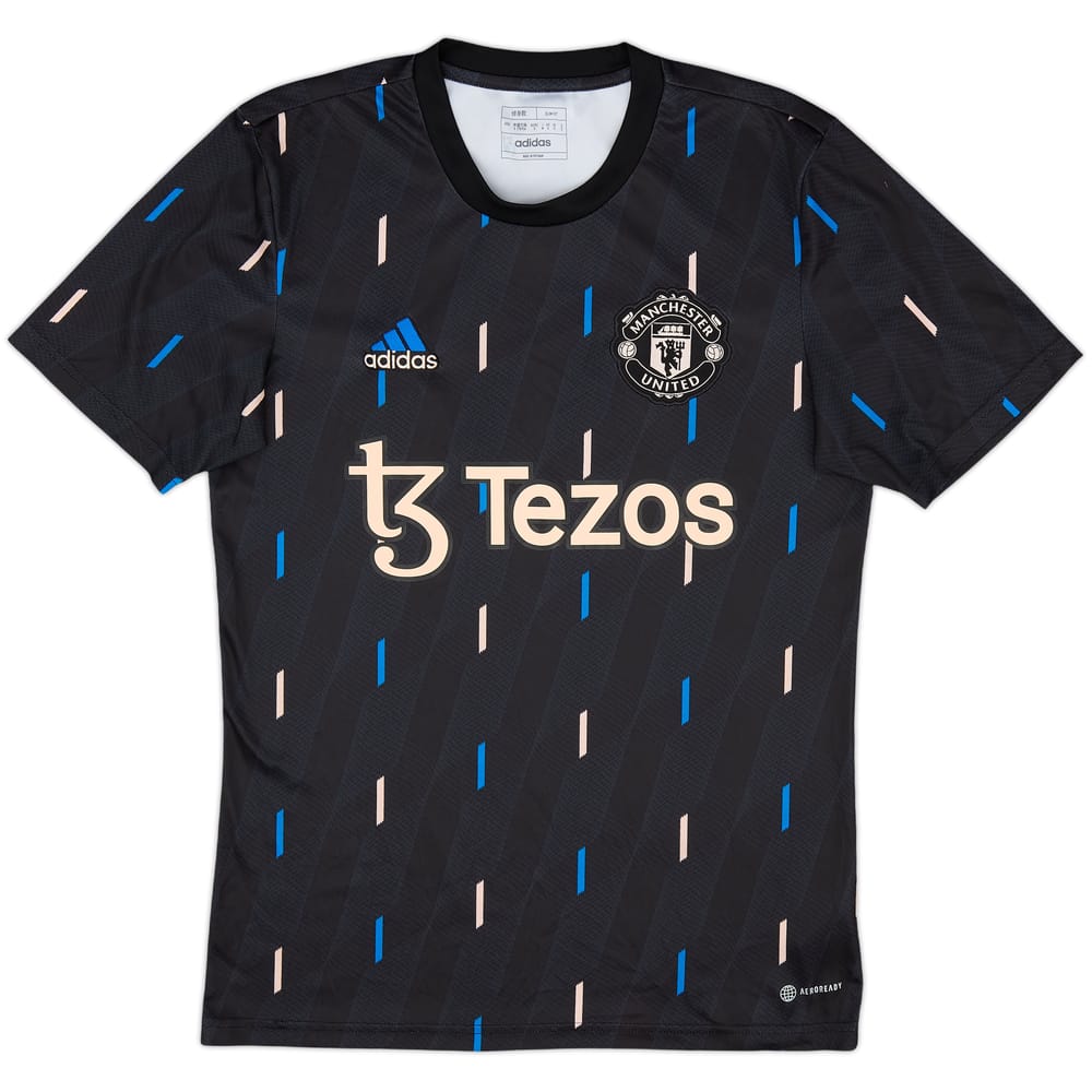 2022-23 Manchester United adidas Training Shirt - 8/10 - (S)