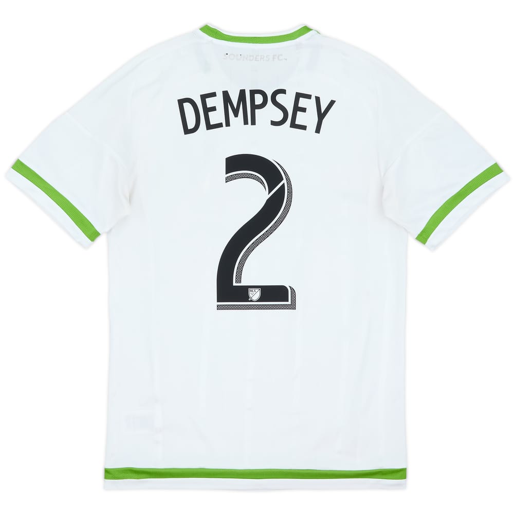 2015-16 Seattle Sounders Player Issue Away Shirt Dempsey #2 - 7/10 - (M)