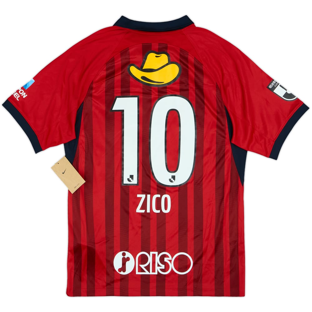 2023 Kashima Antlers Home Shirt Zico #10 (XL)