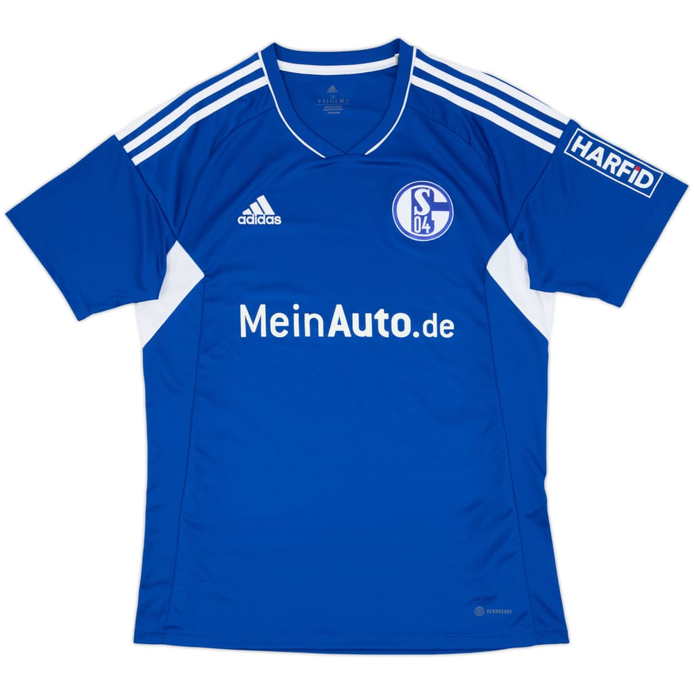 2022-23 Schalke Home Shirt - 10/10 - (M)