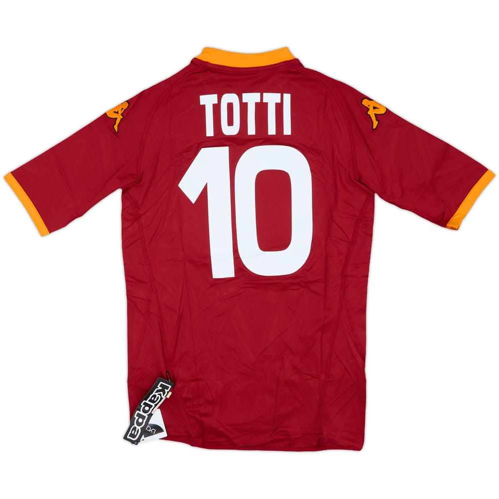 2007-08 Roma Home Shirt Totti #10 (L)